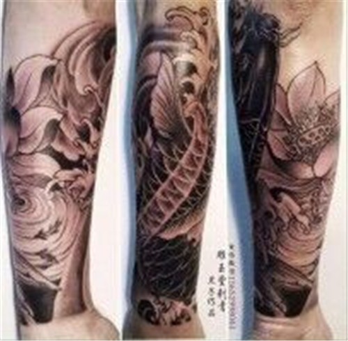 包小臂纹身   情侣纹身   手臂纹身  麒麟纹身  锁骨纹身