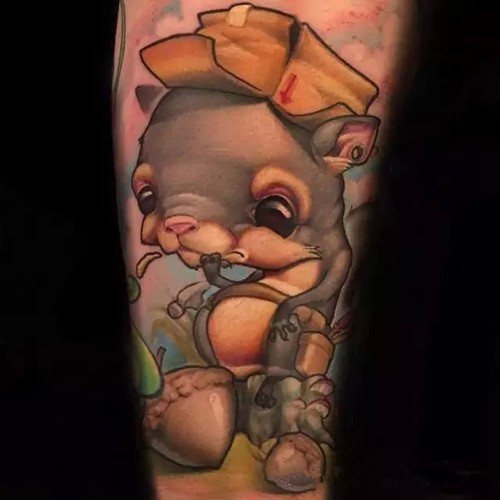 不一样的萌宠  不一样的纹身