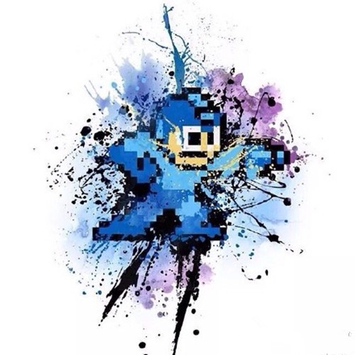 创意水彩系纹身手稿