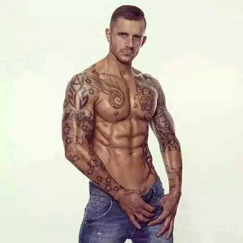 肌肉  颜值  纹身秀