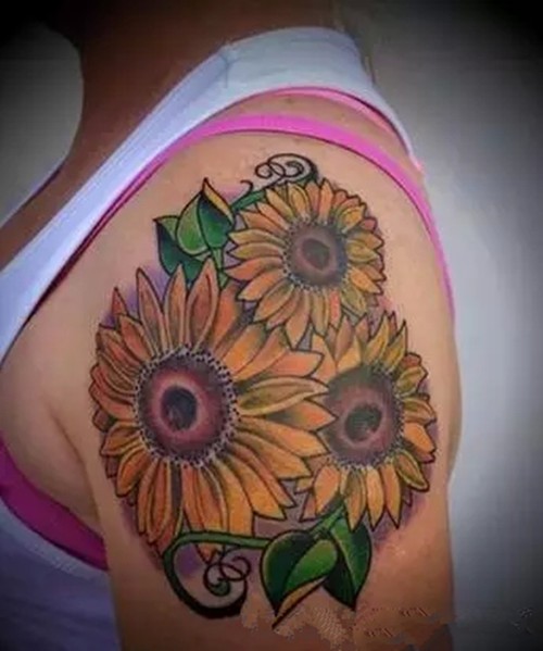 心有阳光  向阳花开