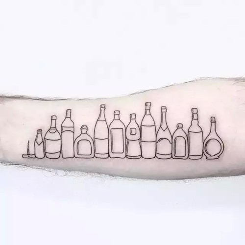 可爱小清新纹身