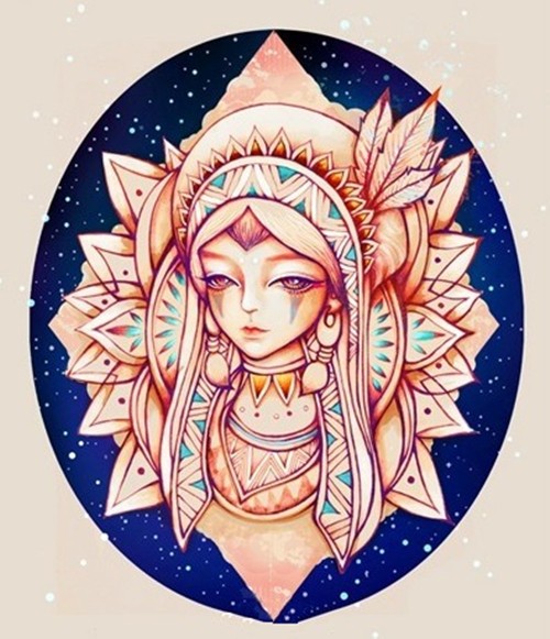 萌化你的卡通水彩纹身手稿集