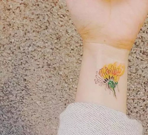 文艺小清新纹身