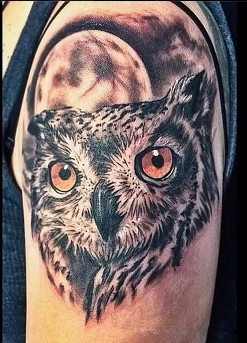 炫酷的男士大臂纹身