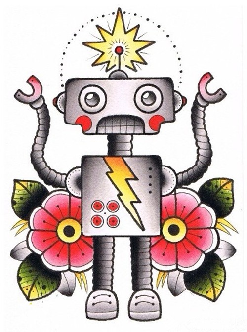 个性school风格纹身手稿合集