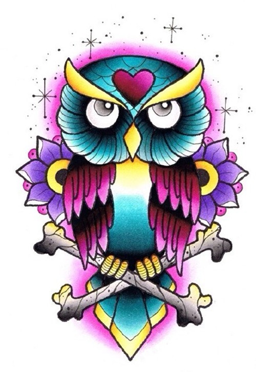 个性school风格纹身手稿合集