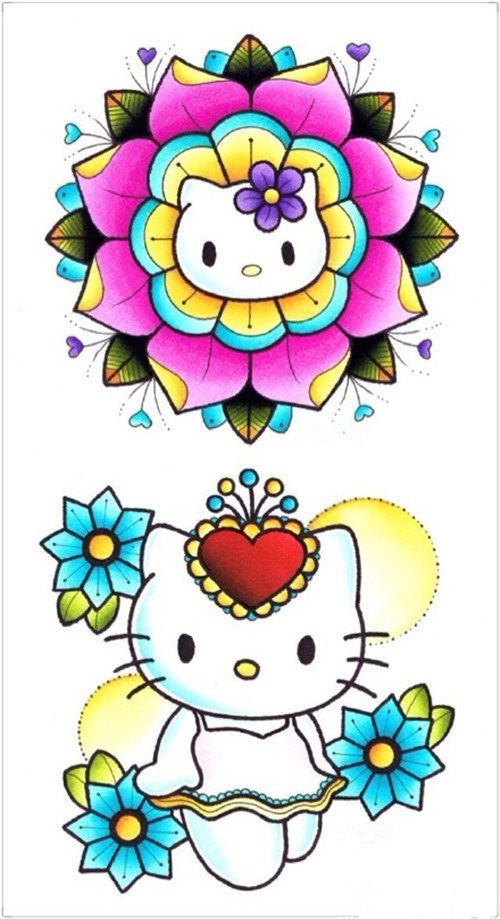 个性school风格纹身手稿合集