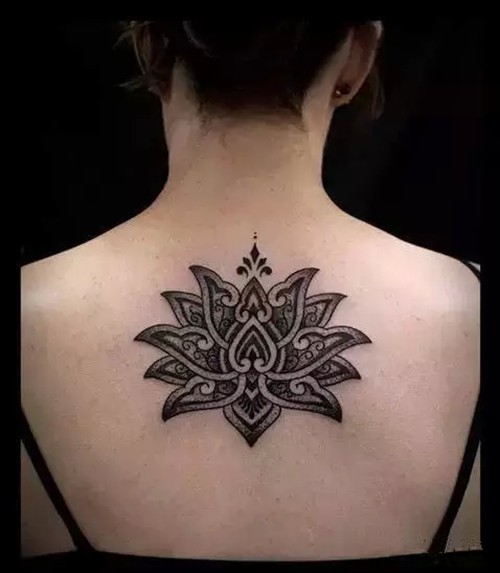 繁华之上再生繁华  曼陀罗图腾纹身