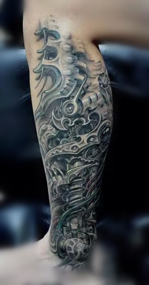 机械纹身  成就你的钢铁之躯