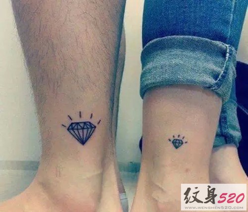 爱的见证  情侣纹身