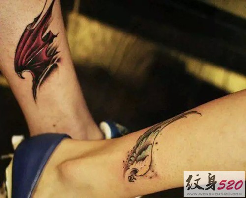 爱的见证  情侣纹身