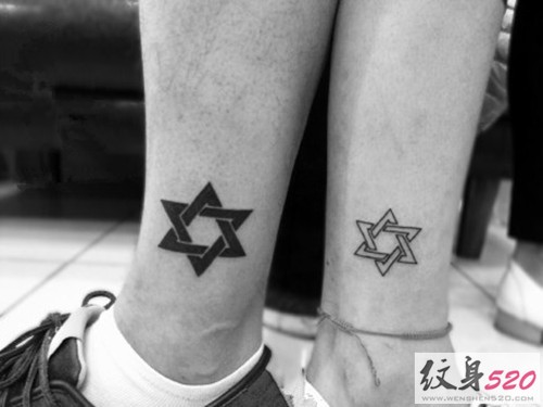 爱的见证  情侣纹身