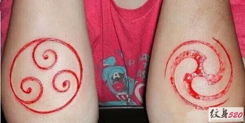 极限的挑战  割肉纹身