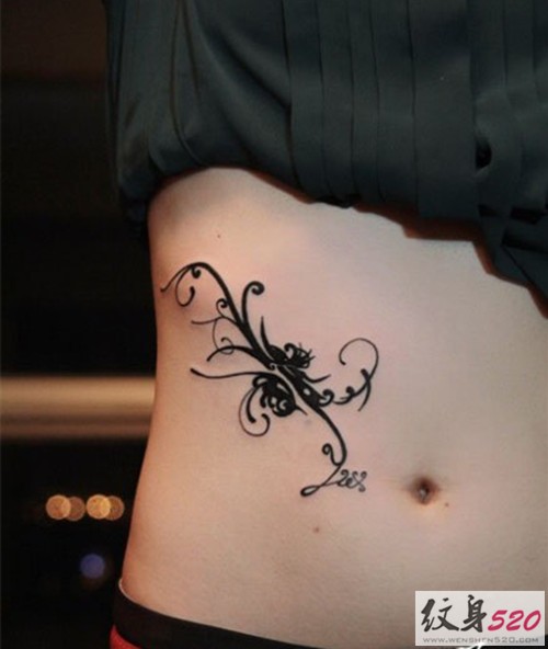 一组荆棘  藤蔓纹身图片