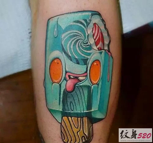 时尚的NEW SCHOOL 纹身