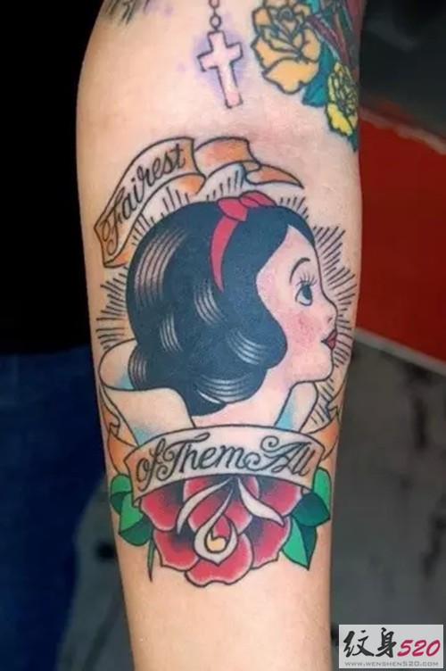 卡通系列之白雪公主纹身