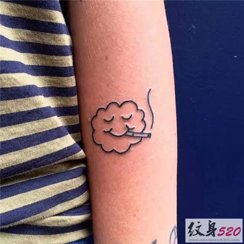 简单时尚小纹身图案大全