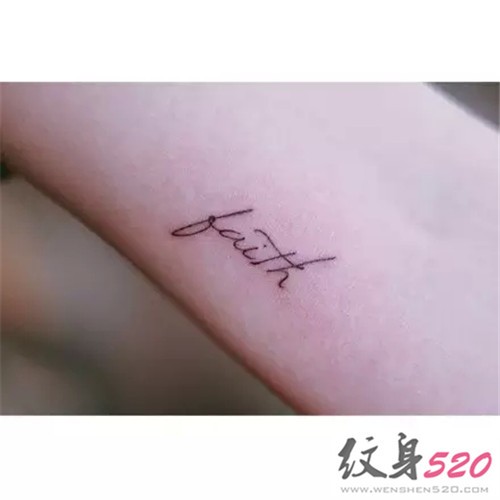 送给你的Mini纹身图片