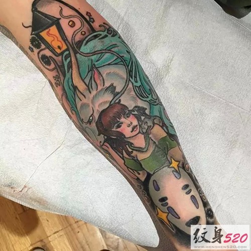 属于千与千寻忠实粉的TATTOOS
