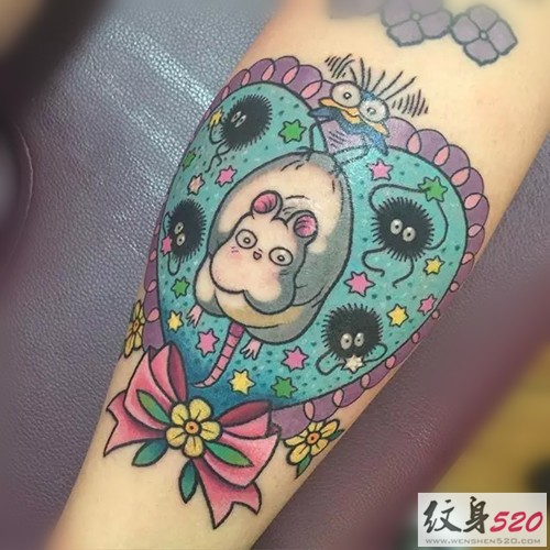 属于千与千寻忠实粉的TATTOOS