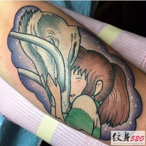 属于千与千寻忠实粉的TATTOOS