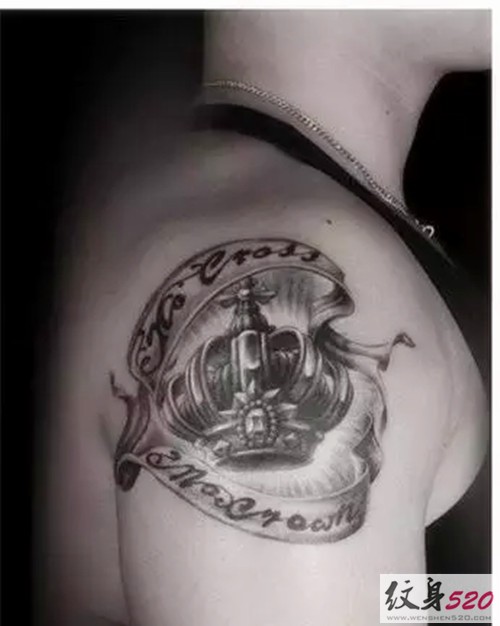适合男女生的皇冠纹身图案大全