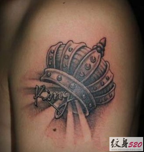 适合男女生的皇冠纹身图案大全