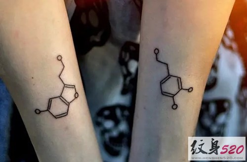 见证爱情的 浪漫情侣纹身