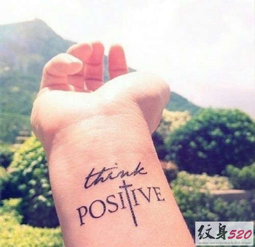 男女生手腕小清新纹身