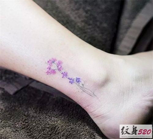 人气颇高的小清新纹身图案大全