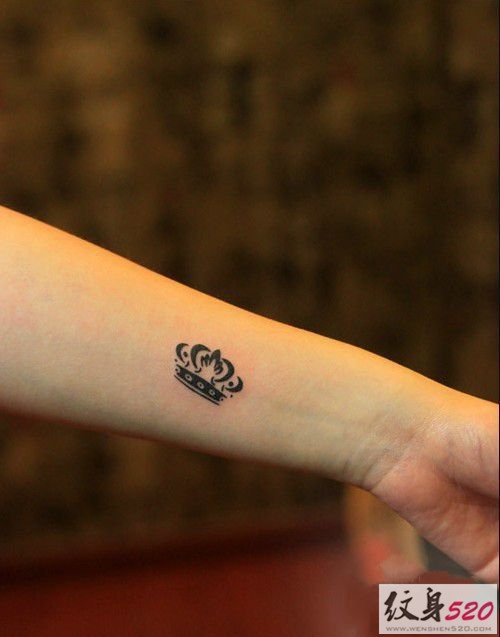 小清新系列之小皇冠纹身