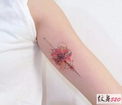 让你怦然心动的小清新纹身