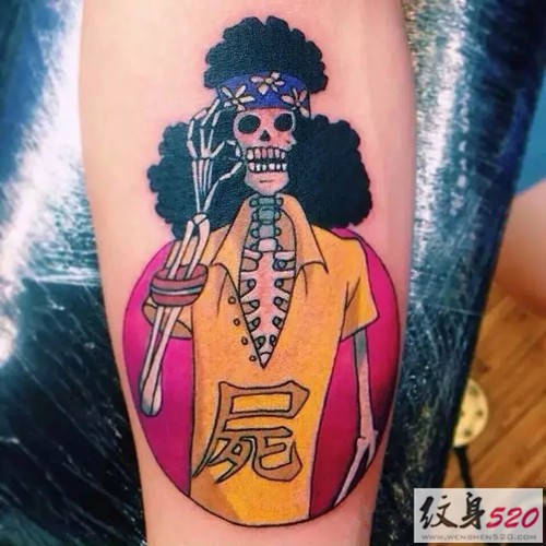 动漫海贼王纹身大合集