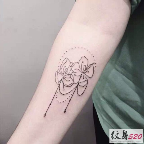 专属于男生的小清新纹身图案大全