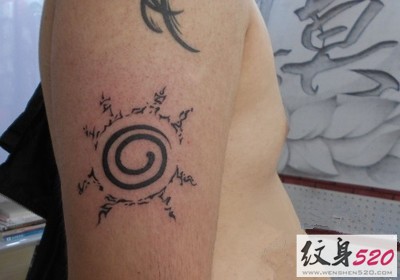 火影忍者主题纹身