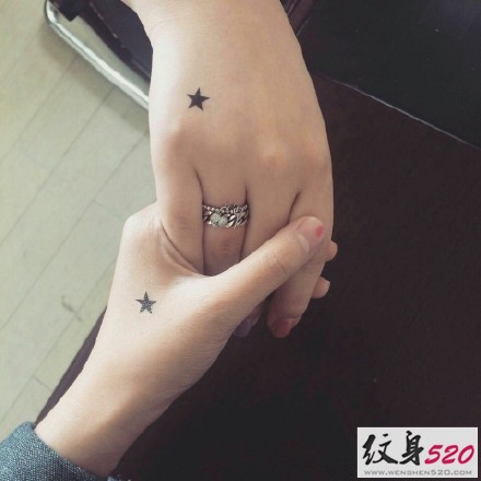 闺蜜间的小秘密 纹身图案