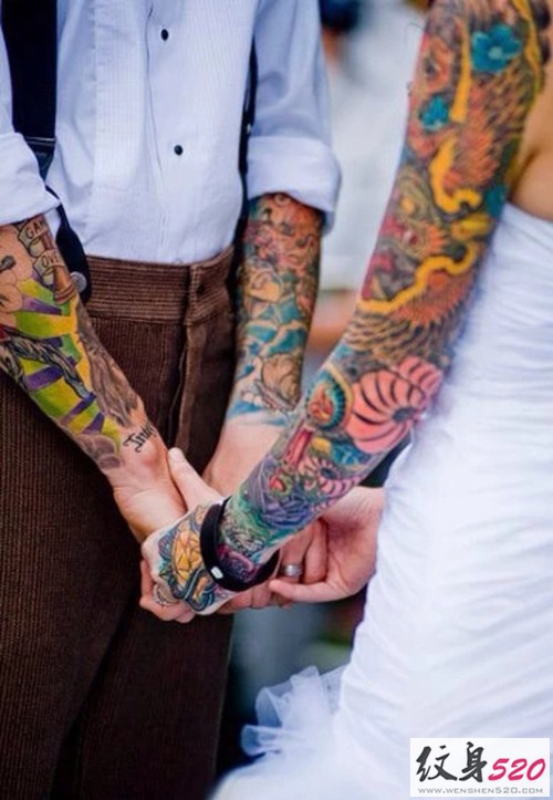 这样的花臂你想拥有吗