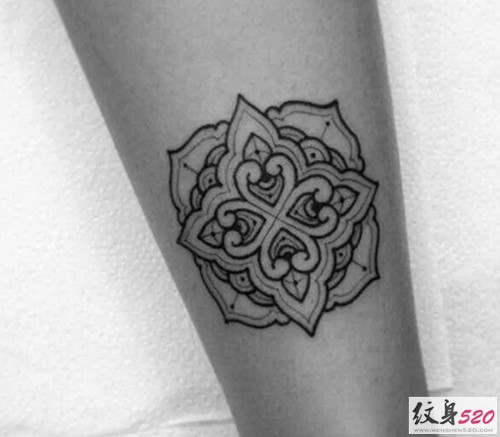 传统的梵花纹身图案大全