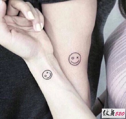 一纹定情的情侣纹身