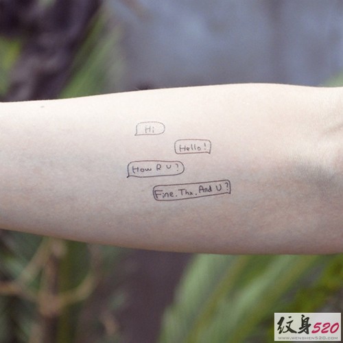 分享一组极具创意的个性纹身