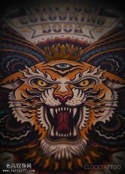 手稿蝴蝶纹身图案