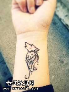 狼图腾纹身图案