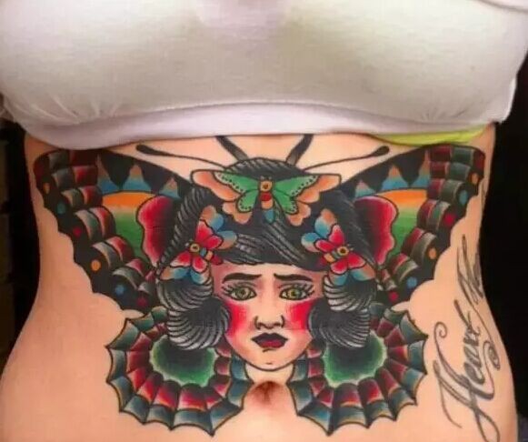 复古欧美风old school纹身图案大全