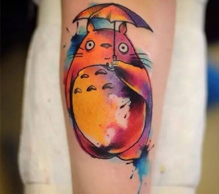 宫崎骏动漫主角纹身日本动漫纹身图案大全