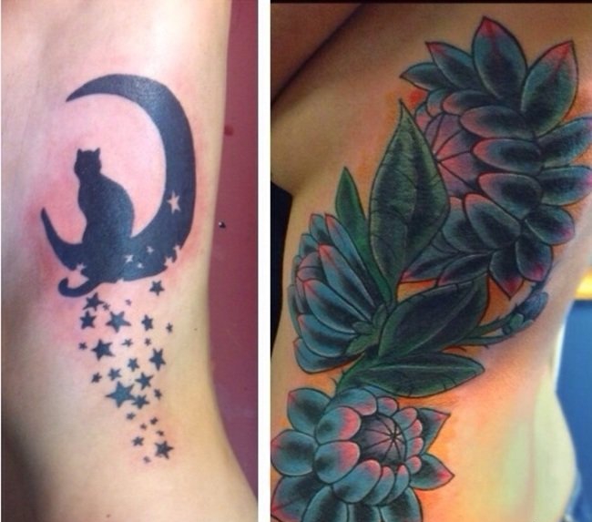 25个成功覆盖纹身图案