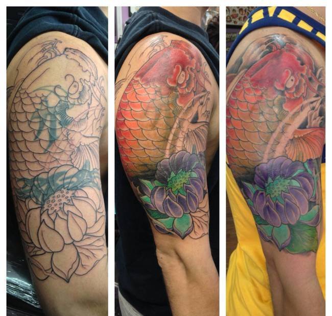 25个成功覆盖纹身图案