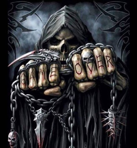 超炫酷到爆的死神纹身