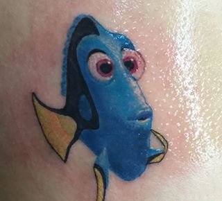海底总动员多莉纹身图案