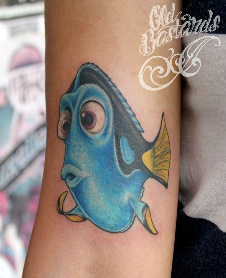 海底总动员多莉纹身图案